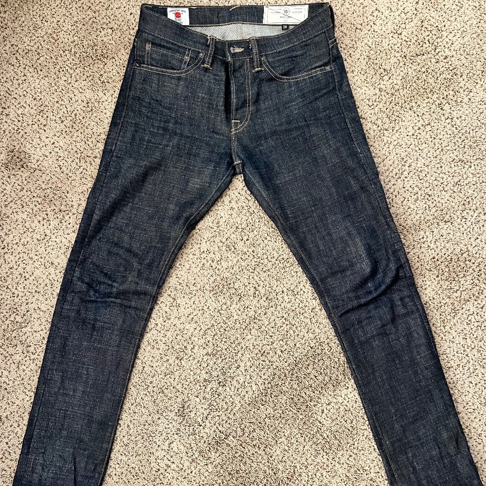 Rogue Territory SK 13.5 oz Cryptic Indigo denim